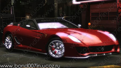Автомобиль для Need For Speed Underground 2 Ferrari 599XX