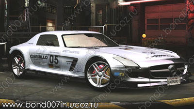 Автомобиль для Need For Speed Underground 2 Mercedes-Benz SLS AMG