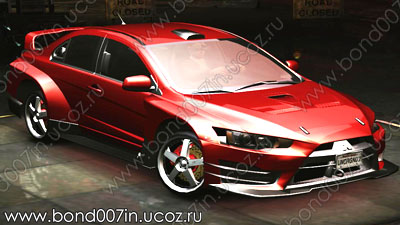 Автомобиль для Need For Speed Underground 2 Mistubishi Lancer Evolution X