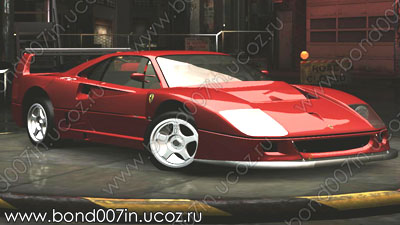 Автомобиль для Need For Speed Underground 2 Ferrari F40 Competizione