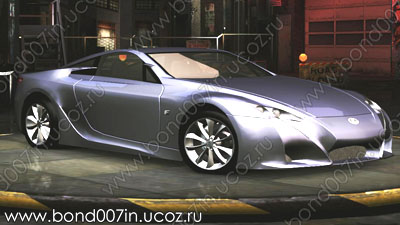 Автомобиль для Need For Speed Underground 2 Lexus LF-A Concept