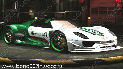 Автомобиль для Need For Speed Underground 2 Porsche 918 Spyder Concept Study