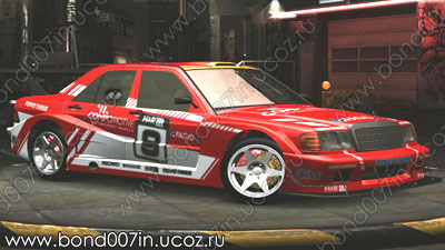 Автомобиль для Need For Speed Underground 2 Mercedes-Benz 190E Evolution II