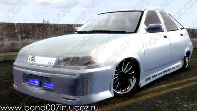 Автомобиль для GTA 4 ВАЗ 2112 тюнинг