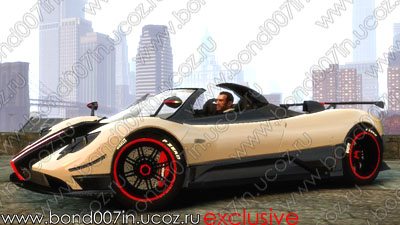 Автомобиль для GTA 4 Pagani Zonda Cinque Roadster 