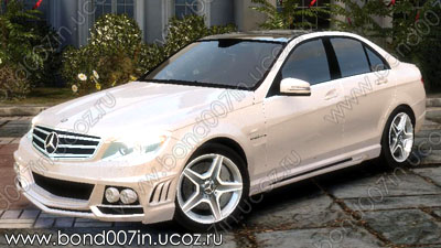 Автомобиль для GTA 4 Mercedes-Benz C63 AMG Brabus