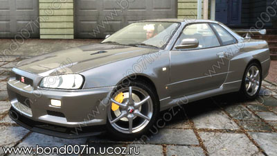 Автомобиль для GTA 4 Nissan Skyline GT-R34 V-Spec II