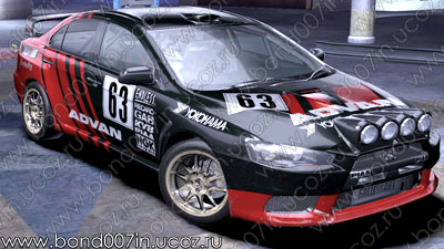 Автомобиль для Need For Speed Carbon Mitsubishi Lancer Evolution X