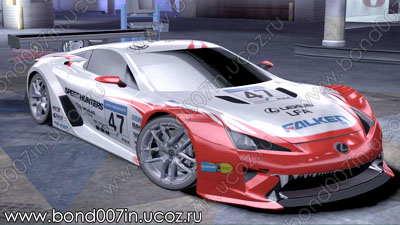 Автомобиль для Need For Speed Carbon Lexus LF-A 2011