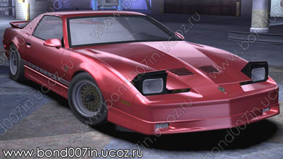 Автомобиль для Need For Speed Carbon Pontiac Firebird Trans-Am GTA 1987