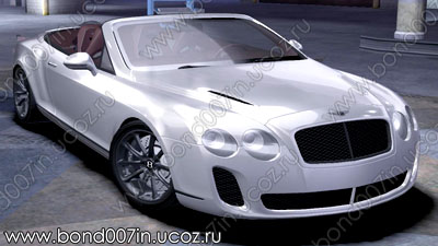 Автомобиль для Need For Speed Carbon Bentley Continental Supersports Convertible