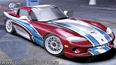 Автомобиль для Need For Speed Carbon Dodge Viper GTS ACR