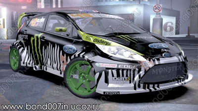 Автомобиль для Need For Speed Carbon Ford Fiesta Ken Block 2011