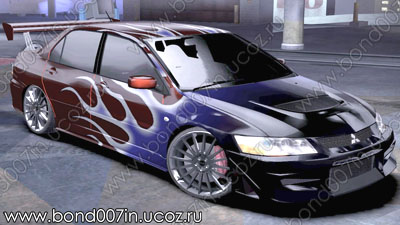 Автомобиль для Need For Speed Carbon Mitsubishi Lancer Evolution VIII MR
