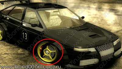 Исправление колес в Need For Speed Most Wanted