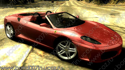Автомобиль для Need For Speed Most Wanted Ferrari F430 Spider