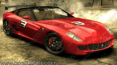 Автомобиль для Need For Speed Most Wanted Ferrari 599 GTB Fiorano