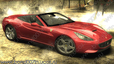 Автомобиль для Need For Speed Most Wanted Ferrari California