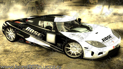 Автомобиль для Need For Speed Most Wanted Koenigsegg CCXR