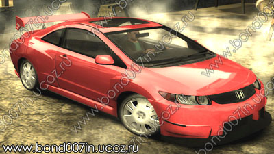 Автомобиль для Need For Speed Most Wanted Honda Civic SI 2006