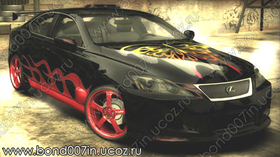 Автомобиль для Need For Speed Most Wanted Lexus IS350