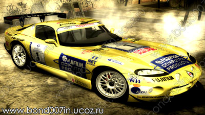 Автомобиль для Need For Speed Most Wanted Dodge Viper GTS-R