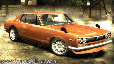 Автомобиль для Need For Speed Most Wanted Nissan Skyline 2000GT-R 1972