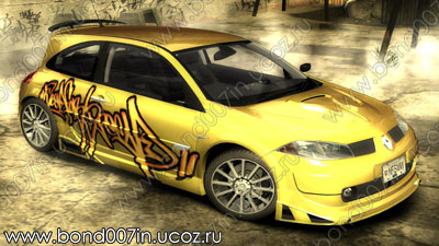 Автомобиль для Need For Speed Most Wanted Renault Megane