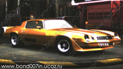 Автомобиль для Need For Speed Underground 2 Chevrolet Camaro Z28 1979