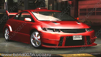 Автомобиль для Need For Speed Underground 2 Honda Civic Si