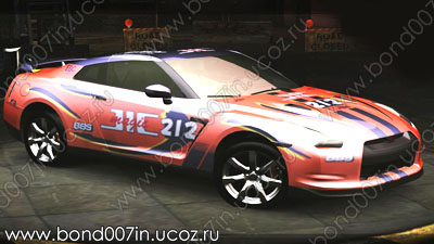 Автомобиль для Need For Speed Underground 2 Nissan GT-R V Spec